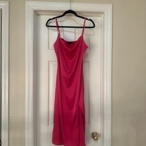 Pink Slip Dress